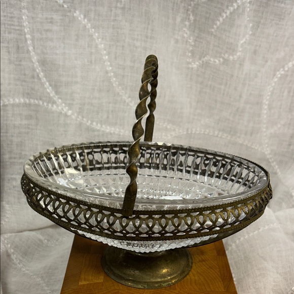 Vintage antique serving or candy dish made in England